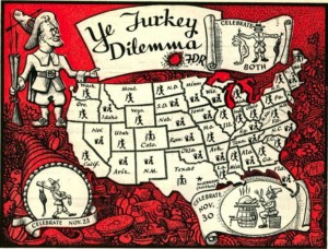 Old map of United States